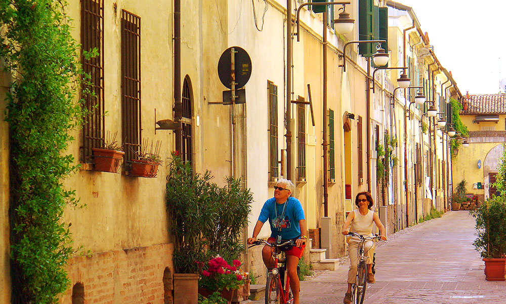 Fahrradroute Romagna