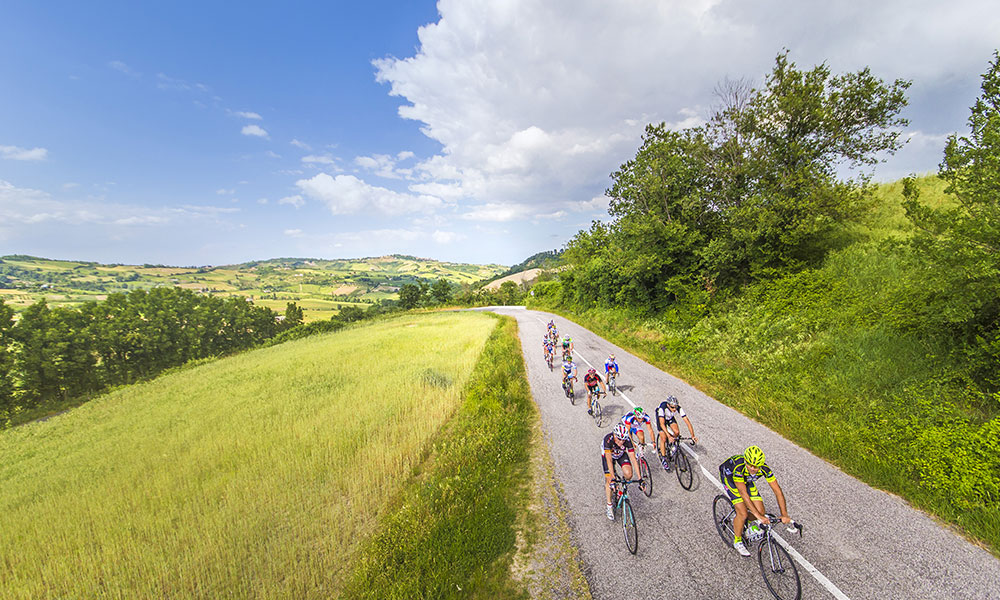 Fahrradroute Romagna