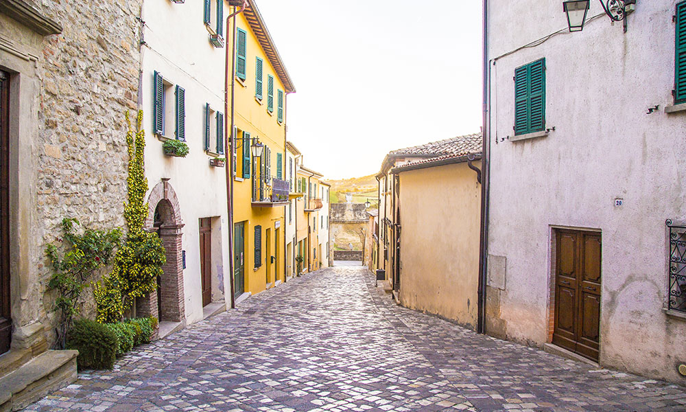 Fahrradroute Romagna