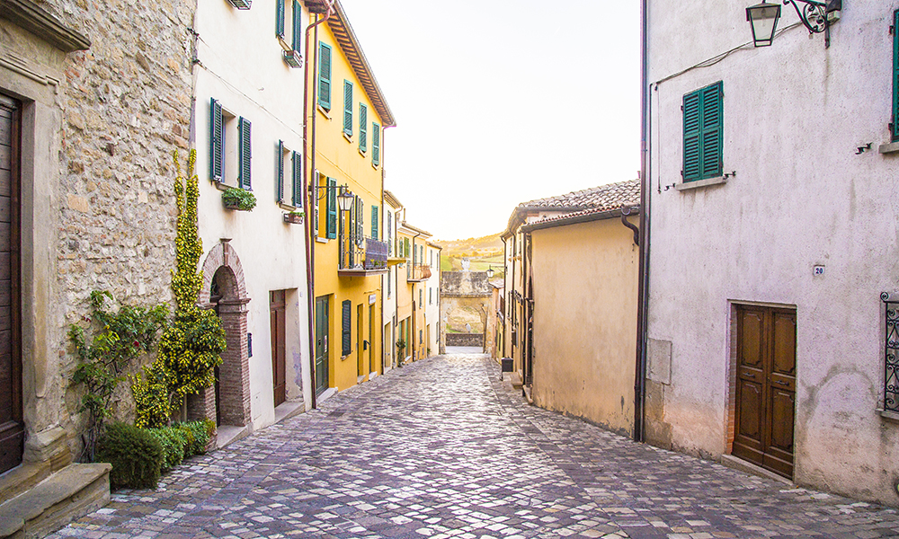 Fahrradroute Romagna